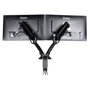 iiyama DS3002C-B1 Soporte de Escritorio para Dos Monitores Negro