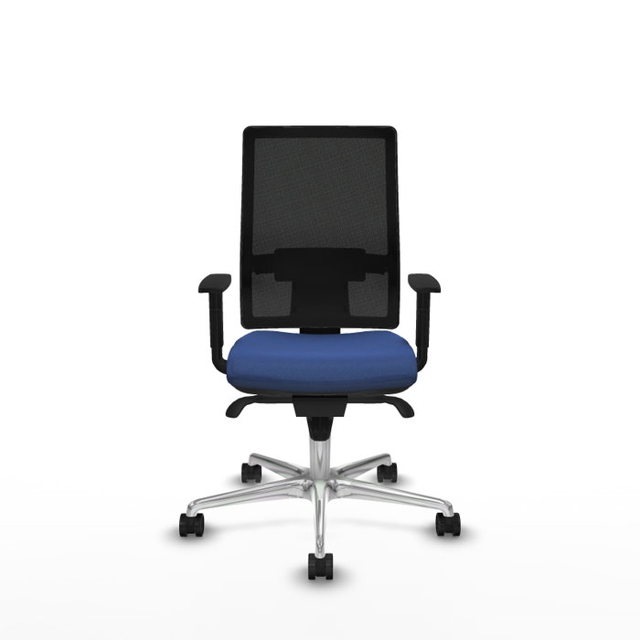 PIQUERAS Y CRESPO Silla de oficina Horna Azul marino con mecanismo Sincro PIQUERAS Y CRESPO Silla de oficina Horna Azul marino con mecanismo Sincro