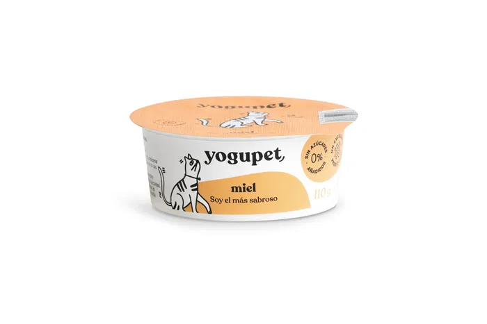 Yogupet Yogurt Clásico para Gato Sabor Miel en Pack de 4x110 gr Yogupet Yogurt Clásico para Gato Sabor Miel en Pack de 4x110 gr