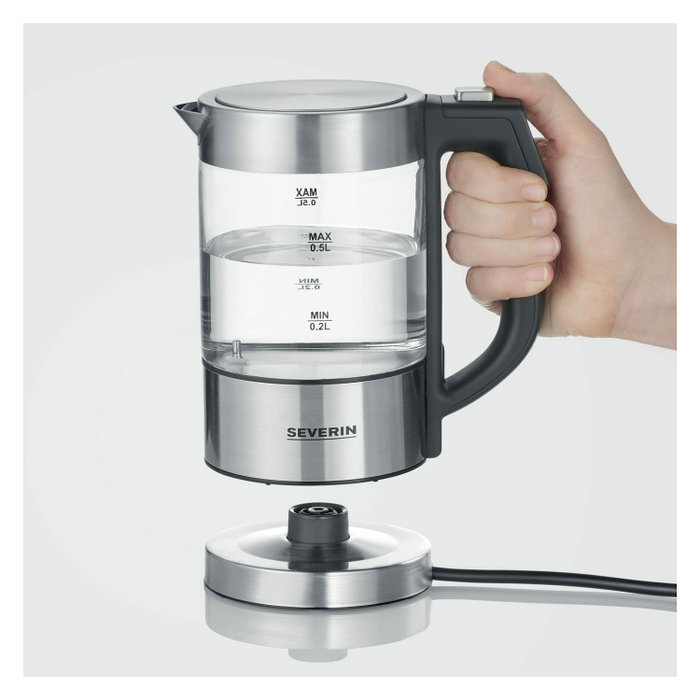 Severin WK 3458 Digital Mini Glass Kettle
