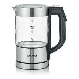 Severin WK 3458 Digitaler Mini Glaswasserkocher, Digital, Mini, Glas