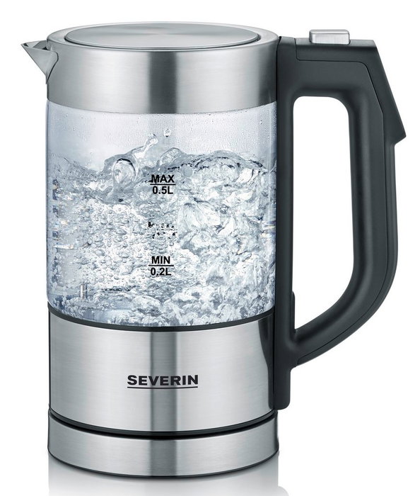 Severin WK 3458 Digital Mini Glass Kettle