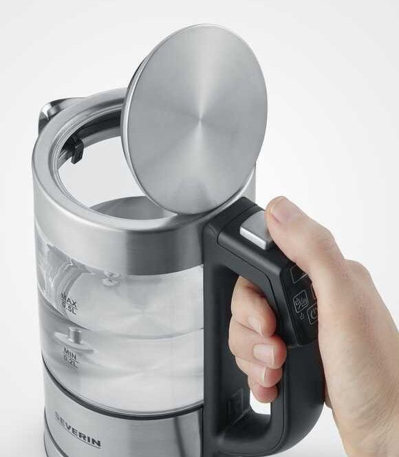 Severin WK 3458 Digital Mini Glass Kettle