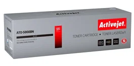 Activejet ATO-5800BN Cartucho de Tóner Compatible para OKI C5800/C5900/C5550 - Repuesto 43324424 - 6000 Páginas Negro con Tambor