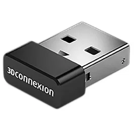 3Dconnexion 3DX-700069 Adaptador y Tarjeta de Red RF Inalámbrico USB Negro para SpaceMouse y CadMouse