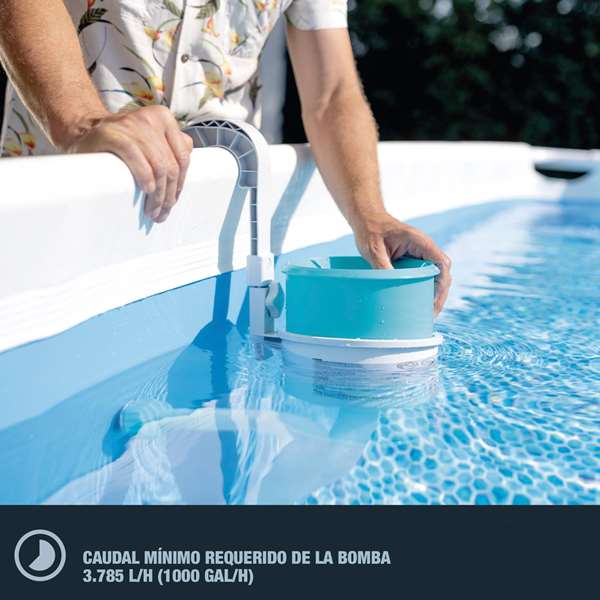 Intex Skimmer Deluxe para Depuradora de Mín. 3,028 L/H