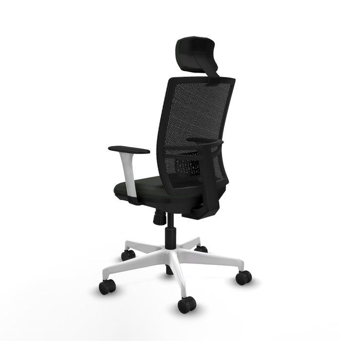 PIQUERAS Y CRESPO Silla de oficina Yunquera con mecanismo Sincro Negro PIQUERAS Y CRESPO Silla de oficina Yunquera con mecanismo Sincro Negro