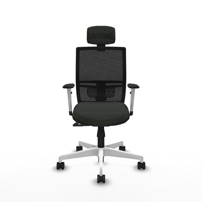PIQUERAS Y CRESPO Silla de oficina Yunquera con mecanismo Sincro Negro PIQUERAS Y CRESPO Silla de oficina Yunquera con mecanismo Sincro Negro