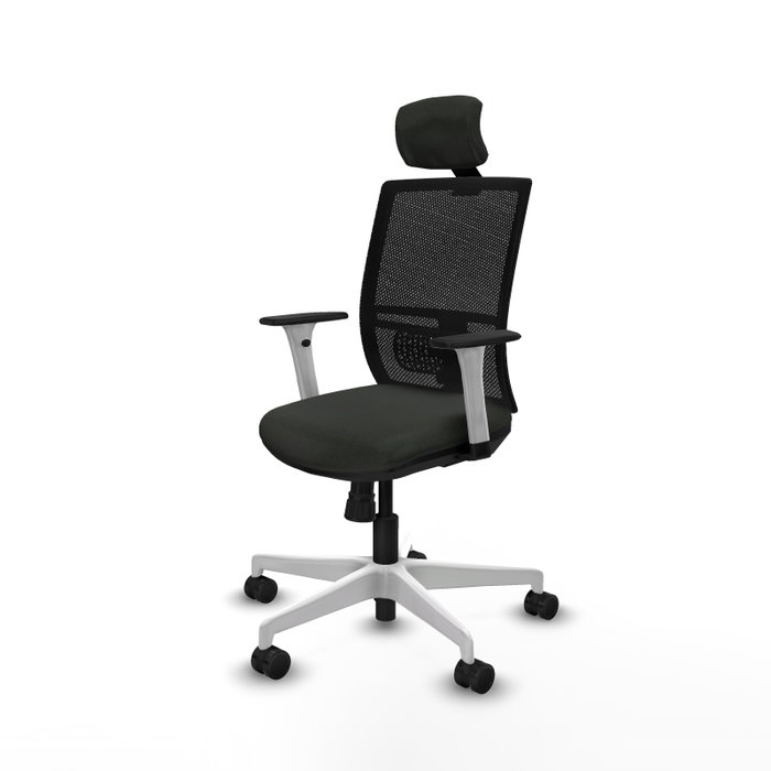 PIQUERAS Y CRESPO Silla de oficina Yunquera con mecanismo Sincro Negro PIQUERAS Y CRESPO Silla de oficina Yunquera con mecanismo Sincro Negro