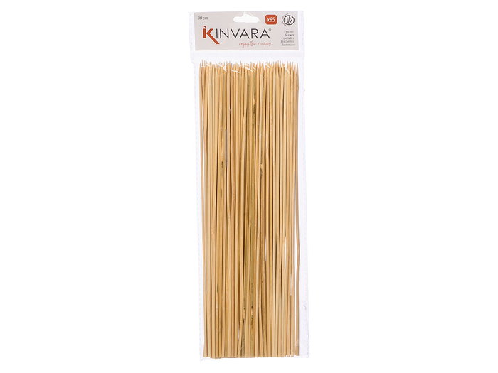 Kinvara Set 85 Pinchos Bambú 30 cm (Set de 48)