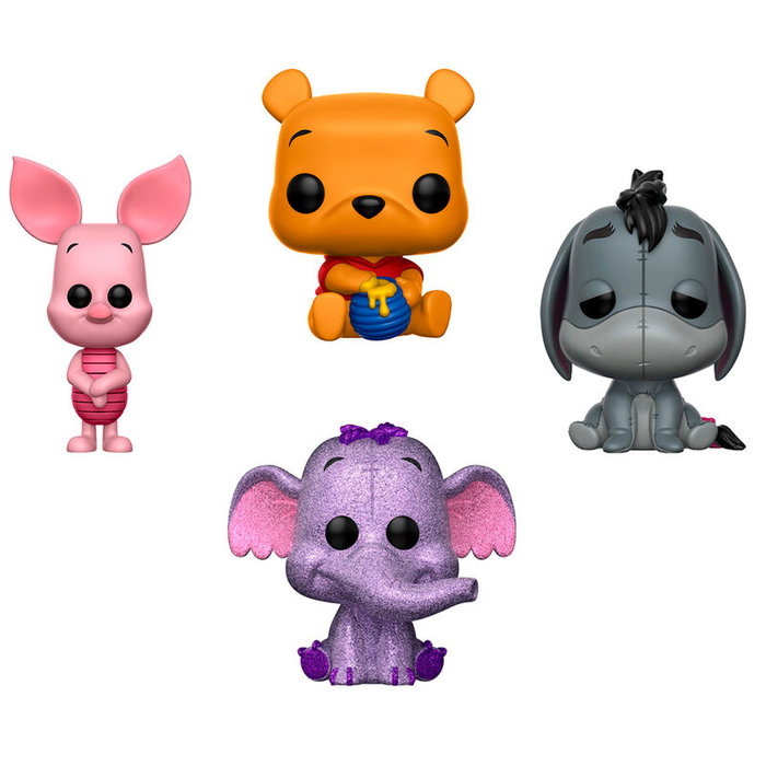 FUNKO Blister 4 figuras POP Disney Winnie the Pooh Exclusive FUNKO Blister 4 figuras POP Disney Winnie the Pooh Exclusive