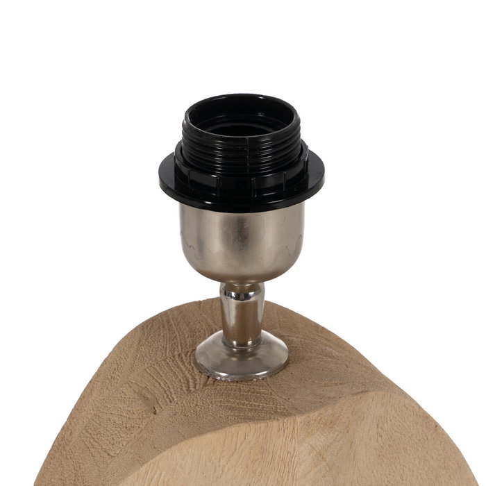 Base Lámpara Mesa Natural 25 X 11 X 36 cm