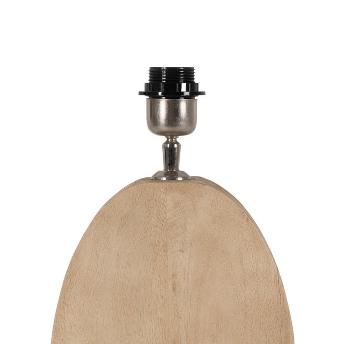 Base Lámpara Mesa Natural 25 X 11 X 36 cm