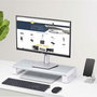 Startech Soporte Elevador Ergonómico para Portátil o Monitor de Sobremesa - 15kg Capacidad - 9cm Altura Fija - Plataforma