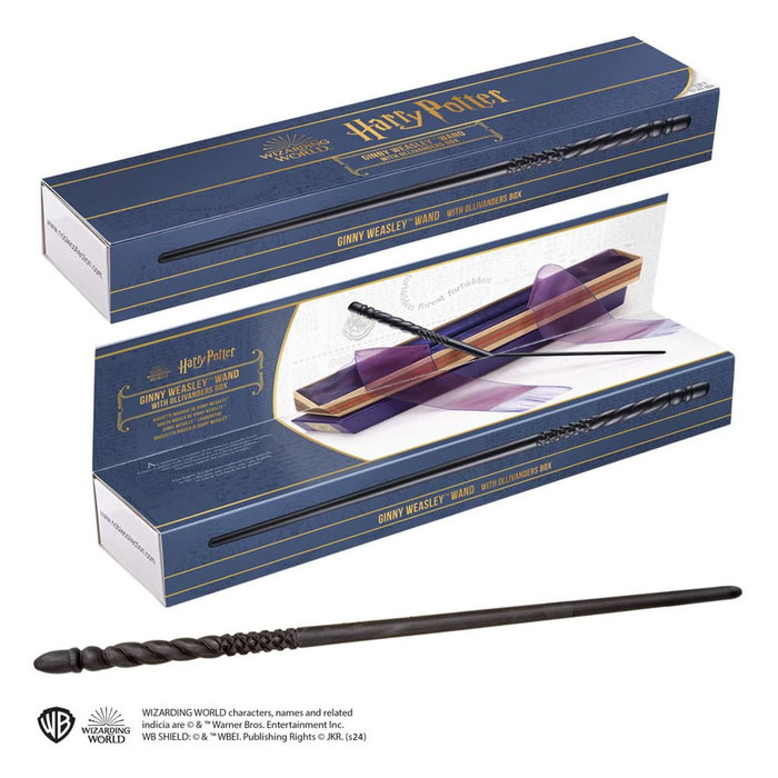 The Noble Collection Réplica de Varita de Ginny Weasley con Caja de Ollivanders