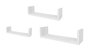 Moblekit Set de 3 Estantes Flotantes Blanco 42 cm, 34 cm, 26 cm