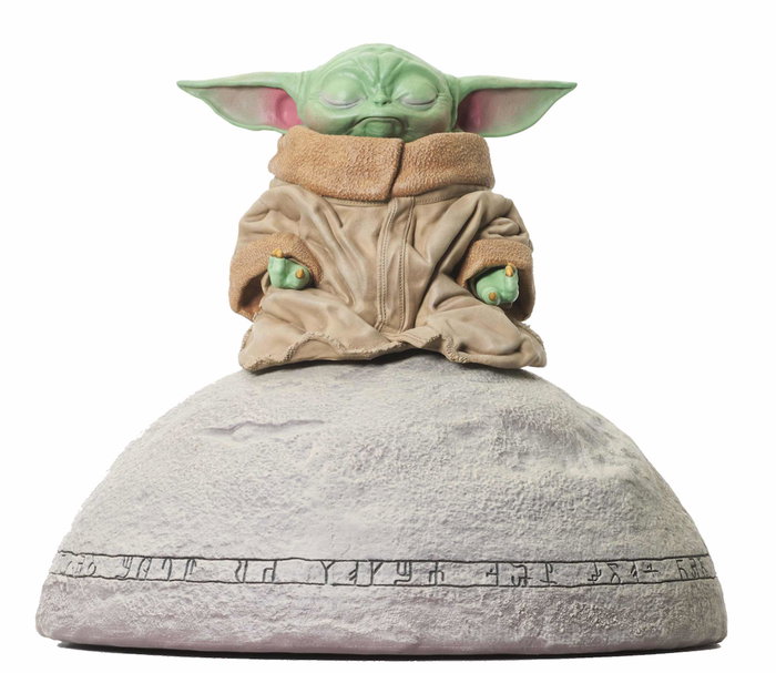 Diamond Select Toys Star Wars Figura Grogu on Seeing Stone Fig 20 cm The Mandalorian 1/6 Scale Milestones Statue PVC Diamond Select Toys Star Wars Figura Grogu on Seeing Stone Fig 20 cm The Mandalorian 1/6 Scale Milestones Statue PVC