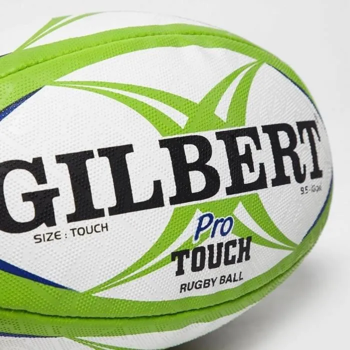 Gilbert Balón de Rugby Touch PRO PARTIDO 42097304 Verde y Azul