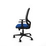 PIQUERAS Y CRESPO Silla de oficina Cilanco con mecanismo Sincro, Azul y Gris