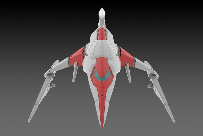 Dariusburst CS Core Figura Plastic Kit 1/144 Legend Silver Hawk 3F-1B Space Fighter 14 cm