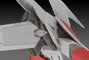 Dariusburst CS Core Figura Plastic Kit 1/144 Legend Silver Hawk 3F-1B Space Fighter 14 cm