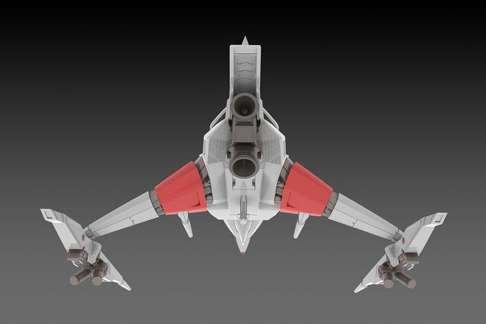 Dariusburst CS Core Figura Plastic Kit 1/144 Legend Silver Hawk 3F-1B Space Fighter 14 cm