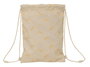 Bolsa Mochila con Cuerdas Safta Osito Beige 26 x 34 x 1 cm