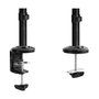 LogiLink Soporte de Escritorio para Monitor Tipo Estación de Trabajo Sentado-de Pie 13-27 pulgadas