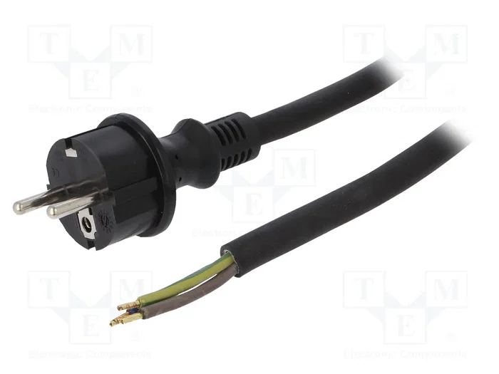 PLASTROL Cable de Alimentación H07RN-F 3x2,5mm2 5m PLASTROL Cable de Alimentación H07RN-F 3x2,5mm2 5m