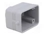 ILME Carcasa para conectores HDC tamaño 44.27 recto