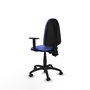 PIQUERAS Y CRESPO Silla de oficina Aýna Azul claro con brazos 1D