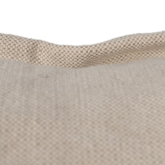 Sofá 3 Plazas Crema Tejido-Madera 200 X 95 X 85 cm Sofá 3 Plazas Crema Tejido-Madera 200 X 95 X 85 cm