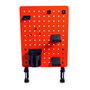 VALUE 17.99.0099 Organizador de escritorio para gamers con soporte de pinza rojo