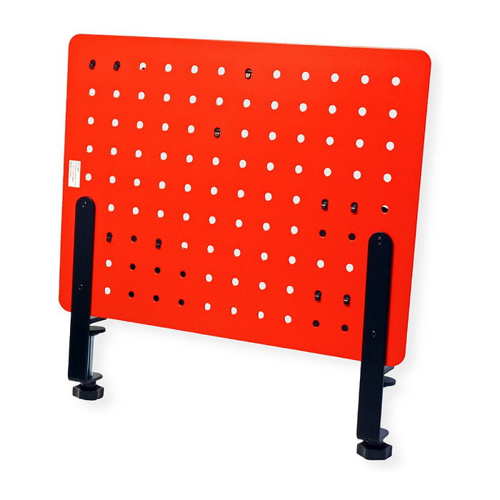 VALUE 17.99.0099 Organizador de escritorio para gamers con soporte de pinza rojo