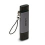 Lindy Lector de Tarjetas USB 3.2 Tipo C y A para SD y MicroSD