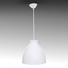 Lámpara Colgante Adelyn con diseño industrial en Metal/PVC