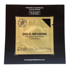 Conjunto, Diego Dalla Palma, Gold Infusion, Aceite de vainilla de Tahití, Iluminador y nutritivo, Día & Noche, Suero, Para la cara, 8 uds, 2 ml *Muestra