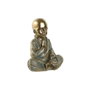 DKD Home Decor Figura de Monje en Resina con Acabado Envejecido Dorado