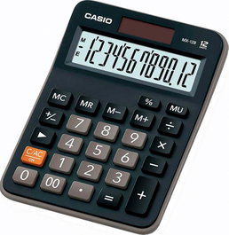 CASIO Calculadora de mesa de 12 dígitos