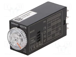OMRON H3YN-B Relé de tiempo 100-120VAC DPDT