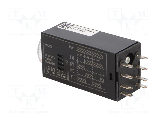 OMRON H3YN-B Relé de tiempo 100-120VAC DPDT