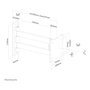 Newstar Soporte de Pared Ajustable para Monitor o Televisión