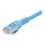 Extralink Patchcord LAN Cat.6A S/FTP 10m Azul