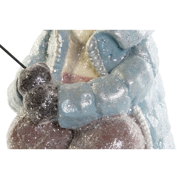 DKD Home Decor Figura de Farolillo en Fibra de Vidrio, Surtido de 2 Unidades Multicolor