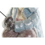 DKD Home Decor Figura de Farolillo en Fibra de Vidrio, Surtido de 2 Unidades Multicolor