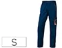 Deltaplus Pantalón de trabajo Panostyle cintura ajustable 5 bolsillos color azul naranja talla S