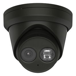 Hikvision DS-2CD2383G2-IU Cámara de Seguridad IP Exterior 8MP Turret AcuSense con Visión Nocturna 4K ColorVu, WDR, MicroSD, PoE, IP67