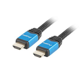 Lanberg Cable HDMI 4K Premium 3m v2.0 Macho-Macho Negro