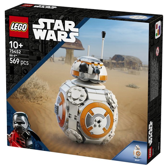 LEGO Star Wars Droide Astromecánico BB-8 75452, 569 piezas