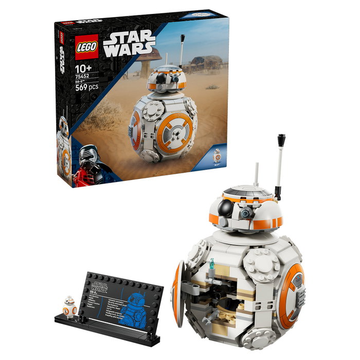 LEGO Star Wars Droide Astromecánico BB-8 75452, 569 piezas
